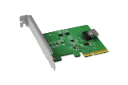 MB408A4 SlimSAS 4i (SFF-8654) to PCIe 4.0 x4 Adapter Card with Redriver